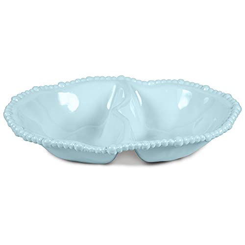 Baci - Anti-Pastier-Mailand mit zwei Fächern aus Melamin "Joke Table & Kitchen" hellblau von Baci Milano