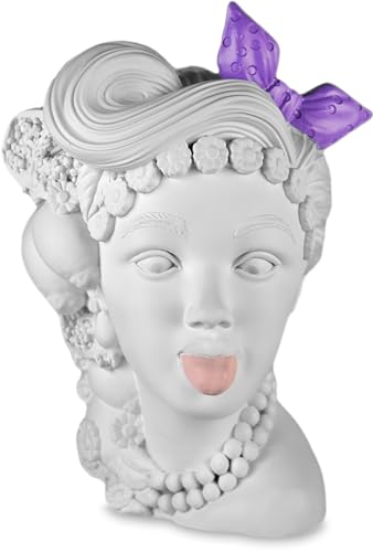 Baci Milano Weißer dekorativer Kopf Sagrada Familia (L'respektlos) von Baci Milano