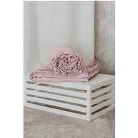 Laken Und Spannbettlaken Aus 100% Bio Leinen in Rosa - Blush Rose Geschenk Zum Muttertag von Back2Linen