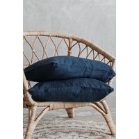 Leinen Kissenbezüge 2Er-Set Bio-Leinen Leinen-Kissenbezüge von Back2Linen