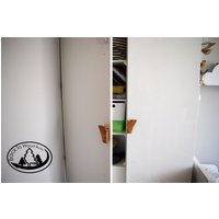 Hölzerne Kleiderschrank Reißverschluss Knäufe, Griffe, Erstaunliche Wirkung von BackToWoodStudio