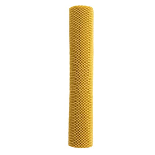 Backbayia 50x200cm Schubladenmatte rutschfest Küchenschrank Schublade Matte Antirutschmatte (Gelb) von Backbayia