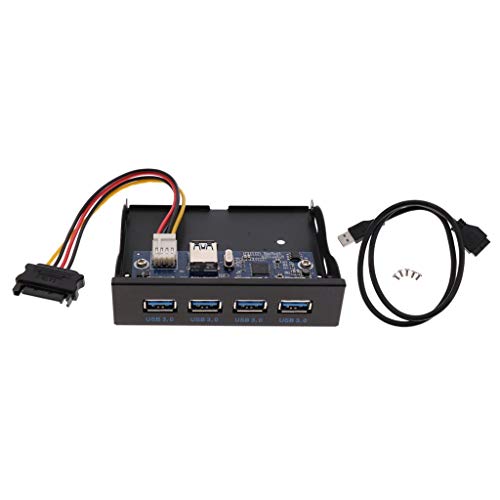Backbayia Front-USB-Frontpanel mit 4 USB-3.0-Anschlüssen Backbayia Front-USB-Frontpanel mit 4 USB-3.0-Anschlüssen von Backbayia