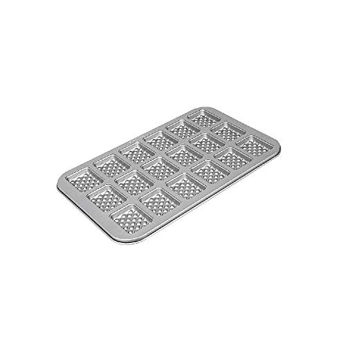 Backblech 661851 we love baking Mini-Waffel, Metall, 4,5x6,5x1,3cm von Backblech
