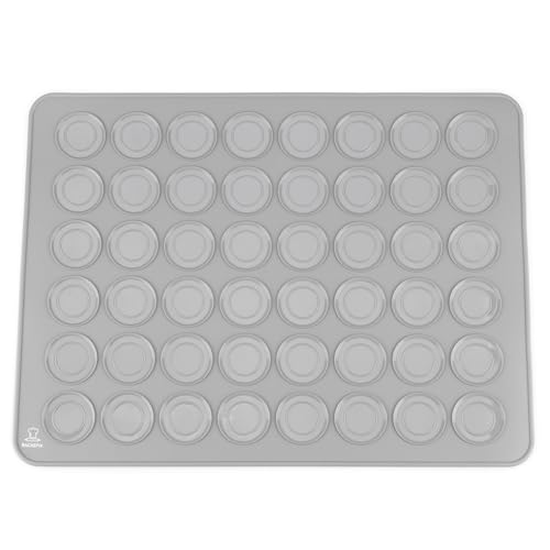 Backefix 40x30cm Macarons Backmatte Ø 3,8cm | für formschönes Gelingen mit Macaron Matte | Backmatte Macarons Silikon - BPA frei, einfach, umweltbewusst und gesund backen, spülmaschinenfest Backefix 40x30cm Macarons Backmatte Ø 3,8cm | für formschönes Gelingen mit Macaron Matte | Backmatte Macarons Silikon - BPA frei, einfach, umweltbewusst und gesund backen, spülmaschinenfest von Backefix