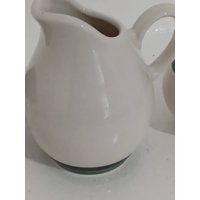 3 Vintage Pfaltzgraff Servier Set Kaffee, Salz & Pfeffer, Milchkännchen, Server. Zustand Ist Gut Erhalten | Af#6A von BacktoyouShop