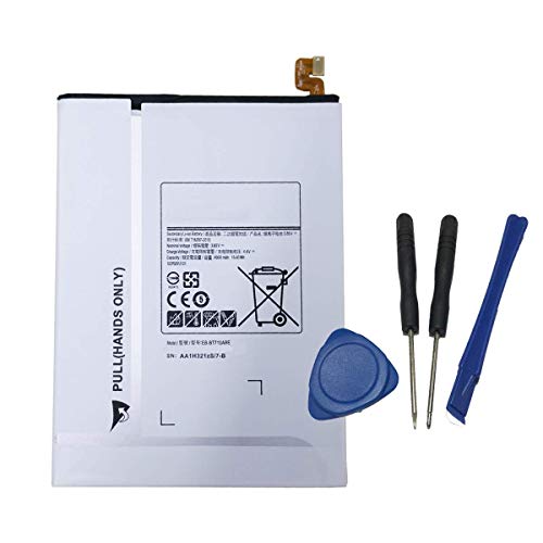 Backupower Batteria di Ricambio per EB-BT710ABA (3.85V 15.4Wh/4000mAh) Akku Kompatibel mit Samsung Galaxy Tab S2 8.0 Tab S2 Plus 8.0 T710 T713 T715 von Backupower