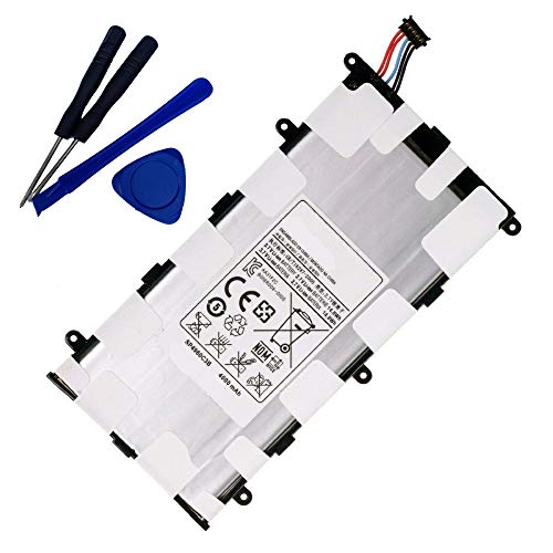 Backupower Ersatz Akku SP4960C3B Kompatibel mit Samsung Galaxy Tab 2 7.0 Inch GT-P3100 P3110 GT-P3113 P6200 GT-P3100 GT-P3110 GT-P3113 Series 4000mah with Tools Backupower Ersatz Akku SP4960C3B Kompatibel mit Samsung Galaxy Tab 2 7.0 Inch GT-P3100 P3110 GT-P3113 P6200 GT-P3100 GT-P3110 GT-P3113 Series 4000mah with Tools von Backupower