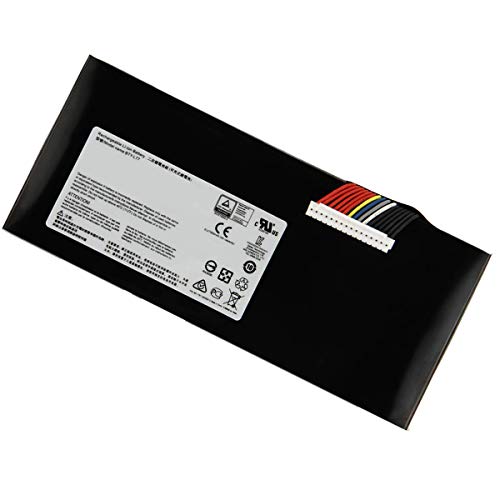 Backupower Ersatz BTY-L77 Akku Kompatibel mit MSI GT72 2PC 2PE 2QD 2QE 2QW 6QD 6QE 6QF GT72S GT72VR 6RD 7RD 6RE 7RE MS-1781 MS-1782 1783 1785 WT72 2OM 6QI 6QK 6QL 6QM 6QN Notebook von Backupower