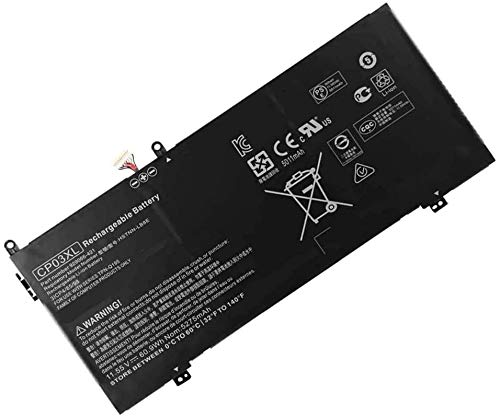 Backupower Ersatz CP03XL TPN-Q195 Laptop Akku Kompatibel mit HP Spectre x360 13-ae000 13-ae001ng 13-ae049ng 13-ae040ng HSTNN-LB8E 929066-421 von Backupower