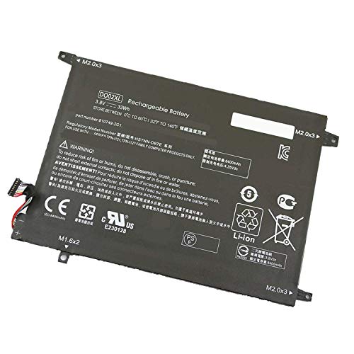 Backupower Ersatz DO02XL HSTNN-LB6Y TPN-I121 TPN-I122 Laptop Akku Kompatibel mit HP Pavilion X2 10 Series Laptop HSTNN-DB7E DO02033XL 810749-421 810985-005 3.8V 33Wh Backupower Ersatz DO02XL HSTNN-LB6Y TPN-I121 TPN-I122 Laptop Akku Kompatibel mit HP Pavilion X2 10 Series Laptop HSTNN-DB7E DO02033XL 810749-421 810985-005 3.8V 33Wh von Backupower