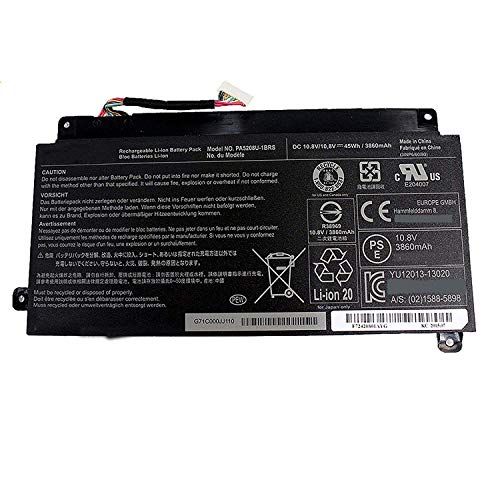 Backupower Ersatz PA5208U-1BRS Laptop Akku Kompatibel mit Toshiba Chromebook CB35 CB30 CB35-B3330 CB35-CB33-C3300,Toshiba Satellite E45W P55W L50W Satellite Radius 14 L40W-C-10V von Backupower