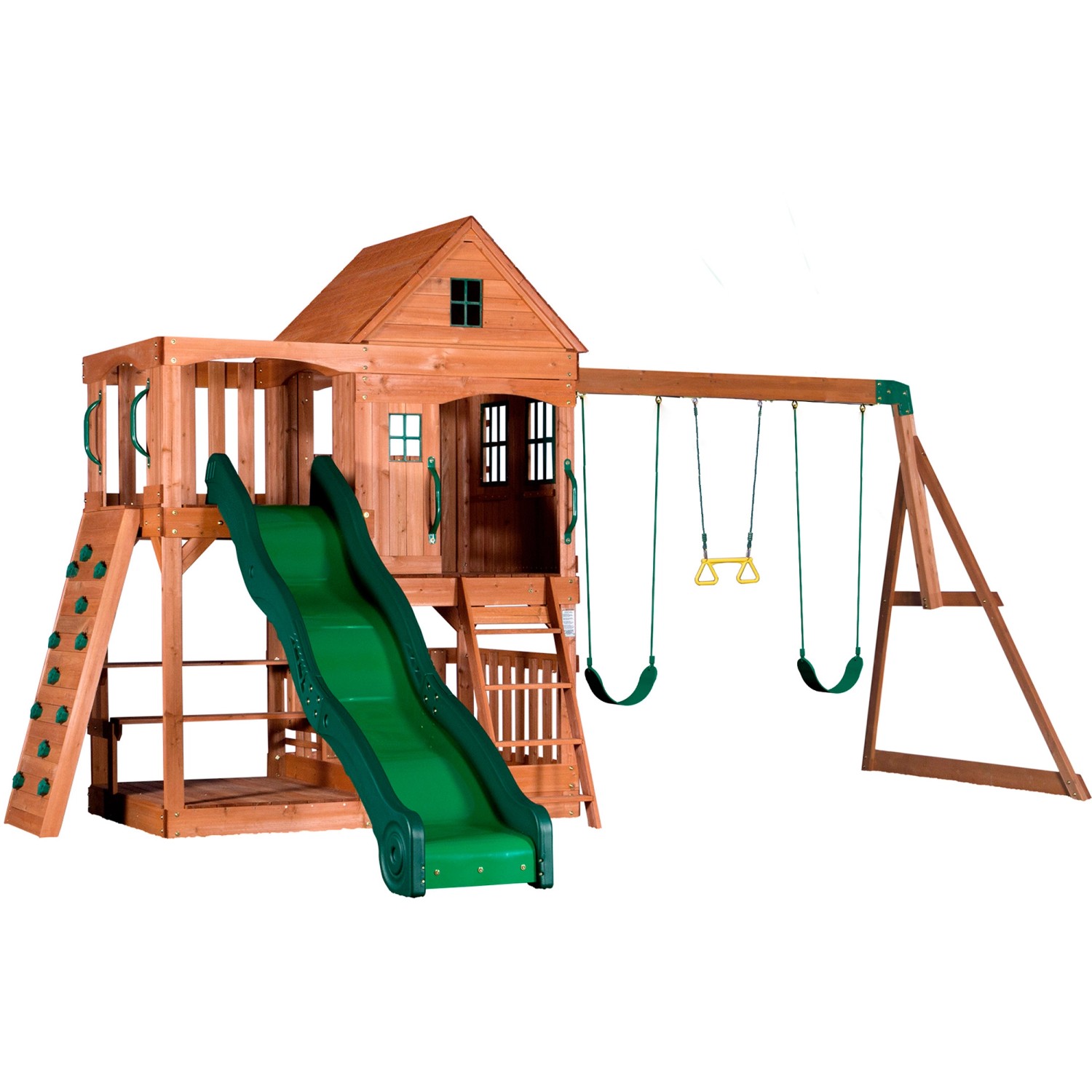 Spielturm- und Schaukel-Set Hill Crest von Backyard Discovery