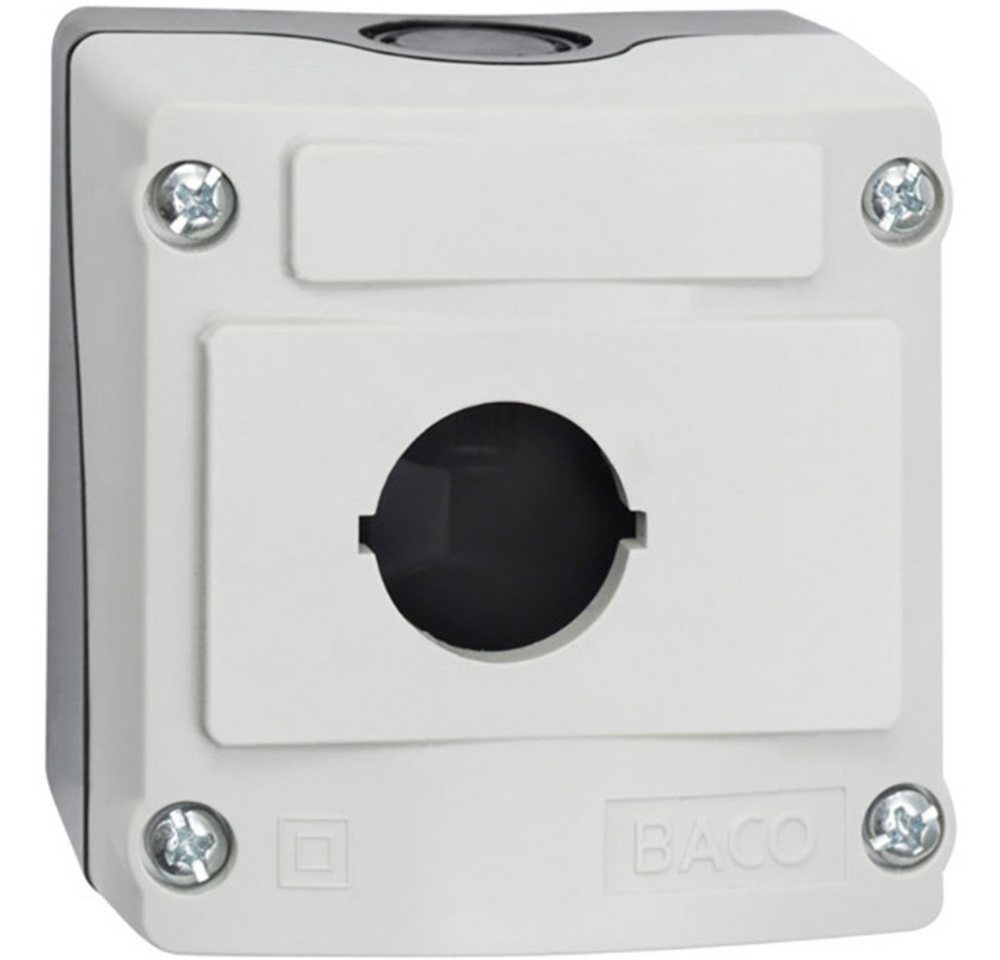 BACO Relais-Modul BACO LBX0100 Leergehäuse 1 Einbaustelle (L x B x H) 74 x 74 x 47.9 mm, (LBX0100) von Baco