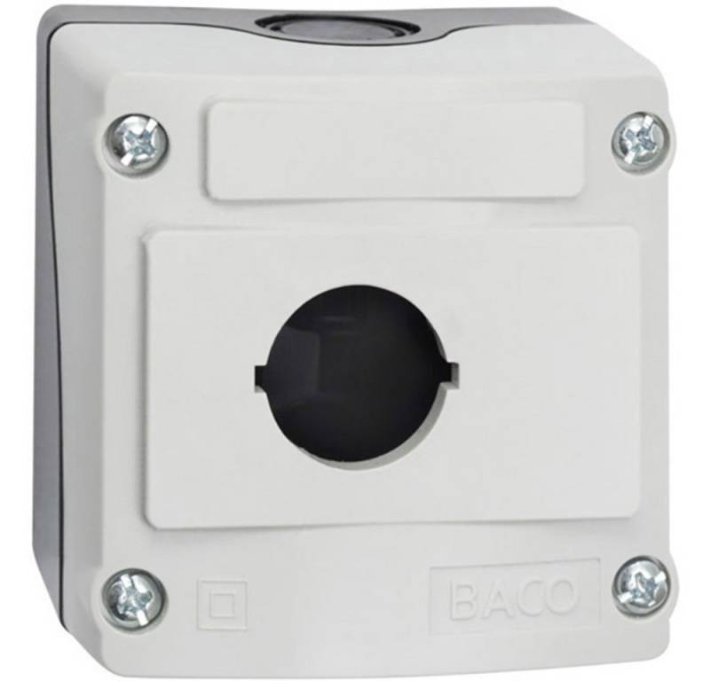 BACO Relais-Modul BACO LBX0100 Leergehäuse 1 Einbaustelle (L x B x H) 74 x 74 x 47.9 mm, (LBX0100) von Baco