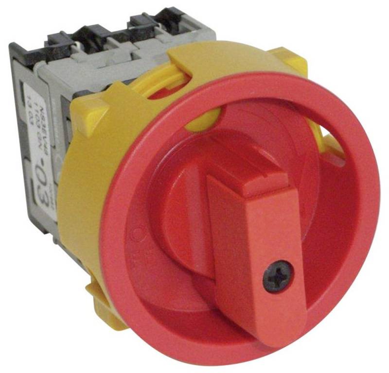 BACO Schalter BACO NS3EV48 Lasttrennschalter absperrbar 20 A 400 V 1 x 90 ° Rot, Gel (NS3EV48) von Baco