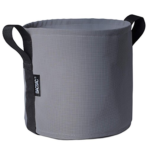 Bacsac Pflanzentasche Pflanzensack Pot 10 L grau von Bacsac