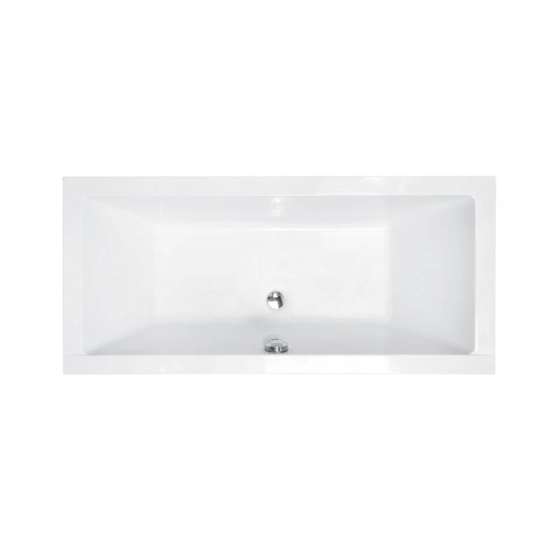 Bad Land Badewanne Rechteck QUADRO 175x80 + Bambus Badewannenablage + Kopfstütze KODI Ablauf Füße Bad Land Badewanne Rechteck QUADRO 175x80 + Bambus Badewannenablage + Kopfstütze KODI Ablauf Füße von Bad Land