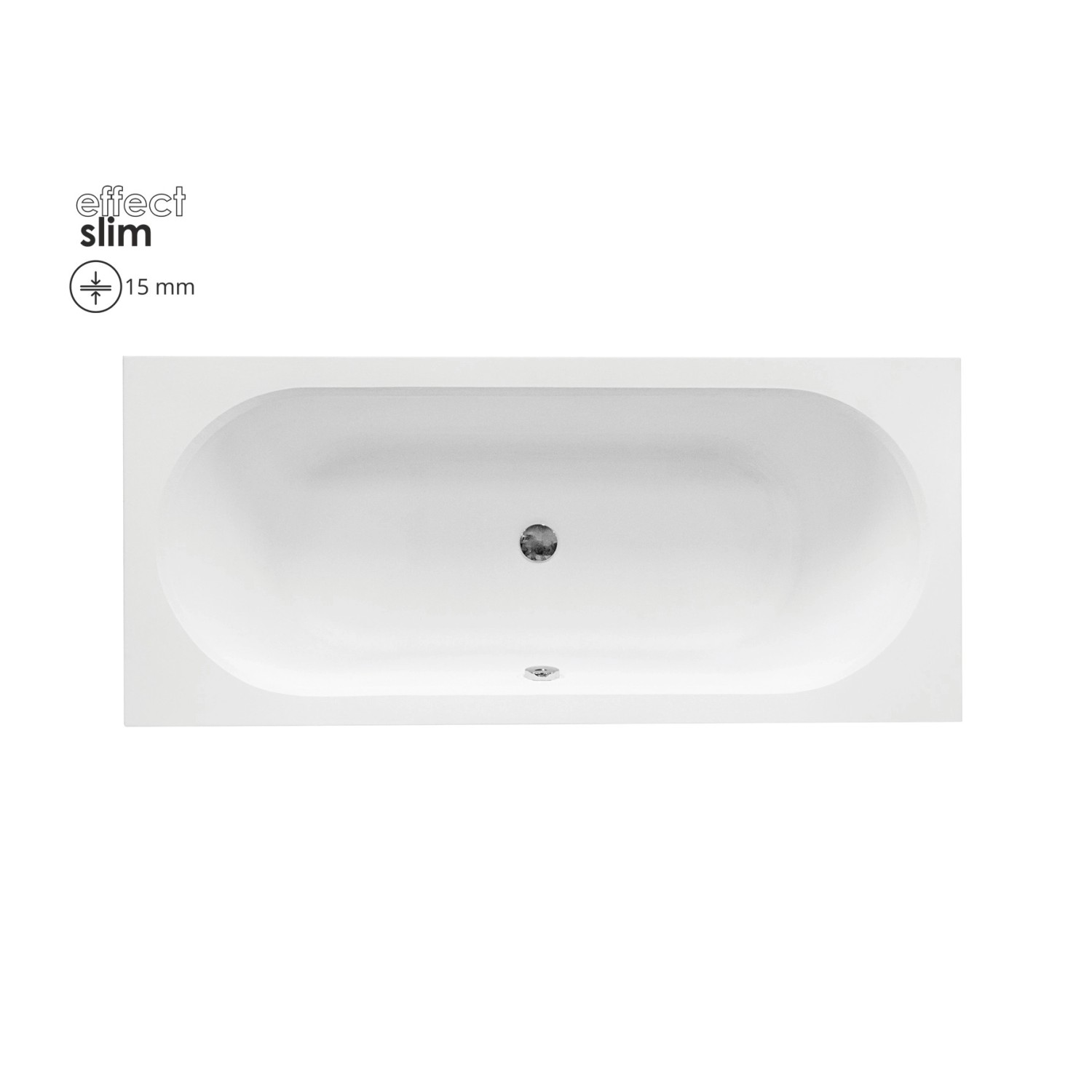 Bad Land Badewanne Rechteck VITAE SLIM 180x80 Mit Wannenträger Ablauf Füße Bad Land Badewanne Rechteck VITAE SLIM 180x80 Mit Wannenträger Ablauf Füße von Bad Land