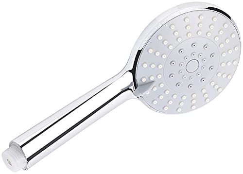 BadeStern Brausekopf: Multifunktions-XL-Duschkopf mit Rainshower-Funktion, 60 Antikalk-Düsen (Brausekopf Dusche, Duschkopf mit Massagestrahl, Wellness) von BadeStern