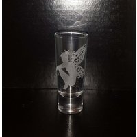 Shot-Glas Geätzt Fee von BadekerDesigns