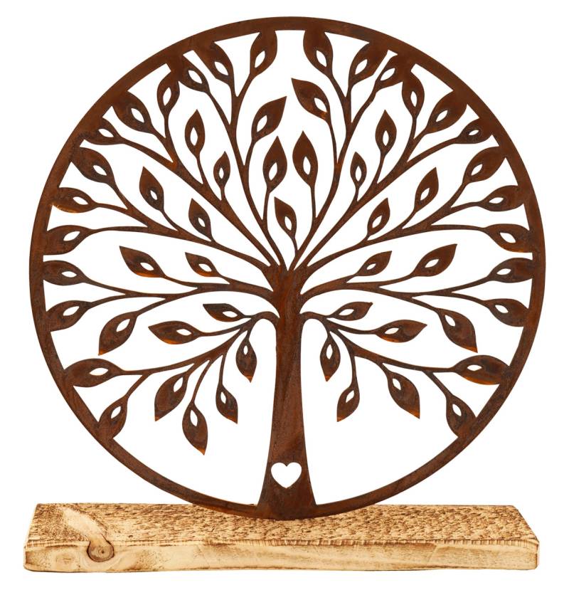 Badeko Baum Theo 32 x 30 cm rostbraun von Badeko