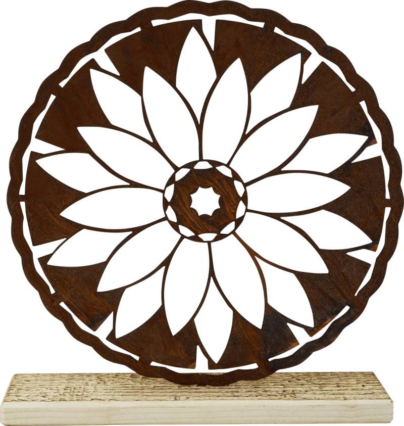 Badeko Blume Tina 32 x 30 x 7 cm rostbraun Badeko Blume Tina 32 x 30 x 7 cm rostbraun von Badeko