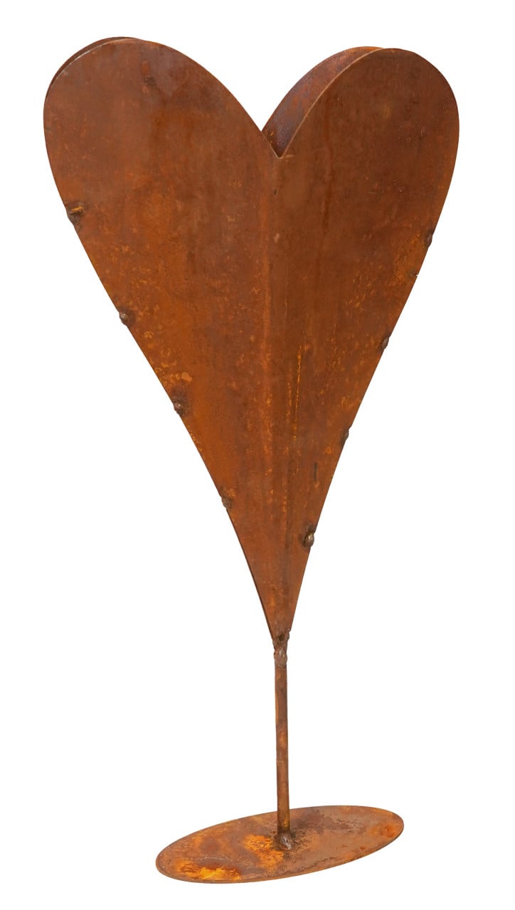 Badeko Herz Kaprun 38 x 17 cm rostbraun von Badeko