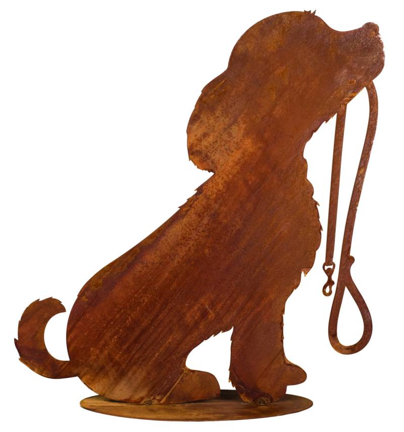 Badeko Hund Rocky 30 x 27 cm rostbraun von Badeko