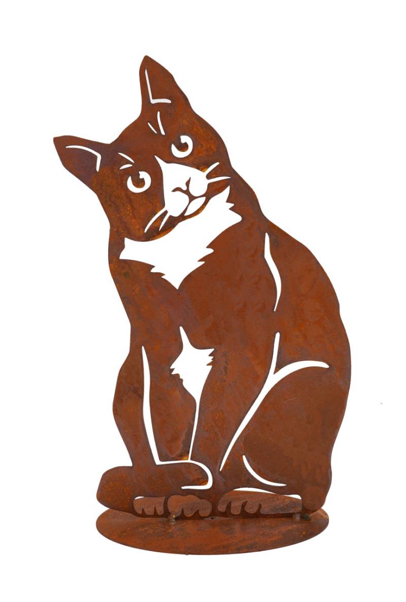 Badeko Katze Leonie 35 x 20 cm rostbraun von Badeko