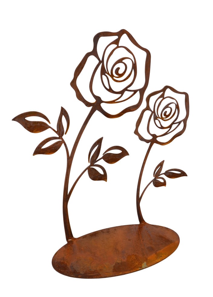 Badeko Rose 25 x 16 rostbraun 2 tlg. von Badeko