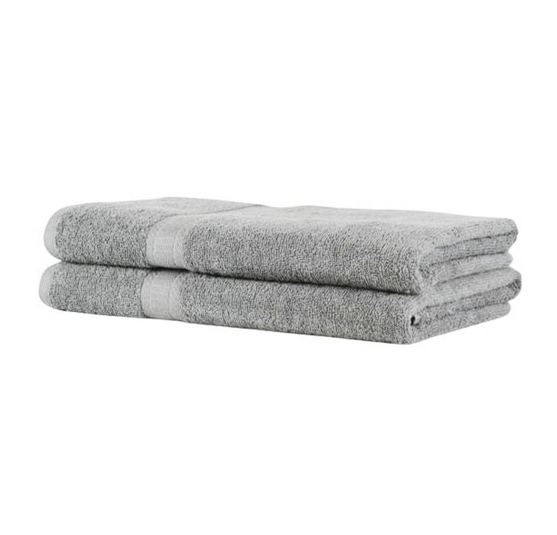 Badekönig Duschtuch 2er SET 70cm x 140cm 500g/m² SUPER FLAUSCHIG SCHNELLTROCKNEND von Badekönig