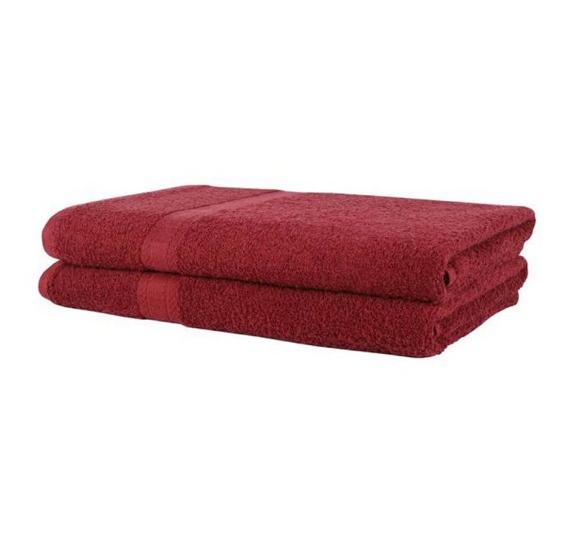 Badekönig Duschtuch 2er SET 70cm x 140cm 500g/m² SUPER FLAUSCHIG SCHNELLTROCKNEND von Badekönig