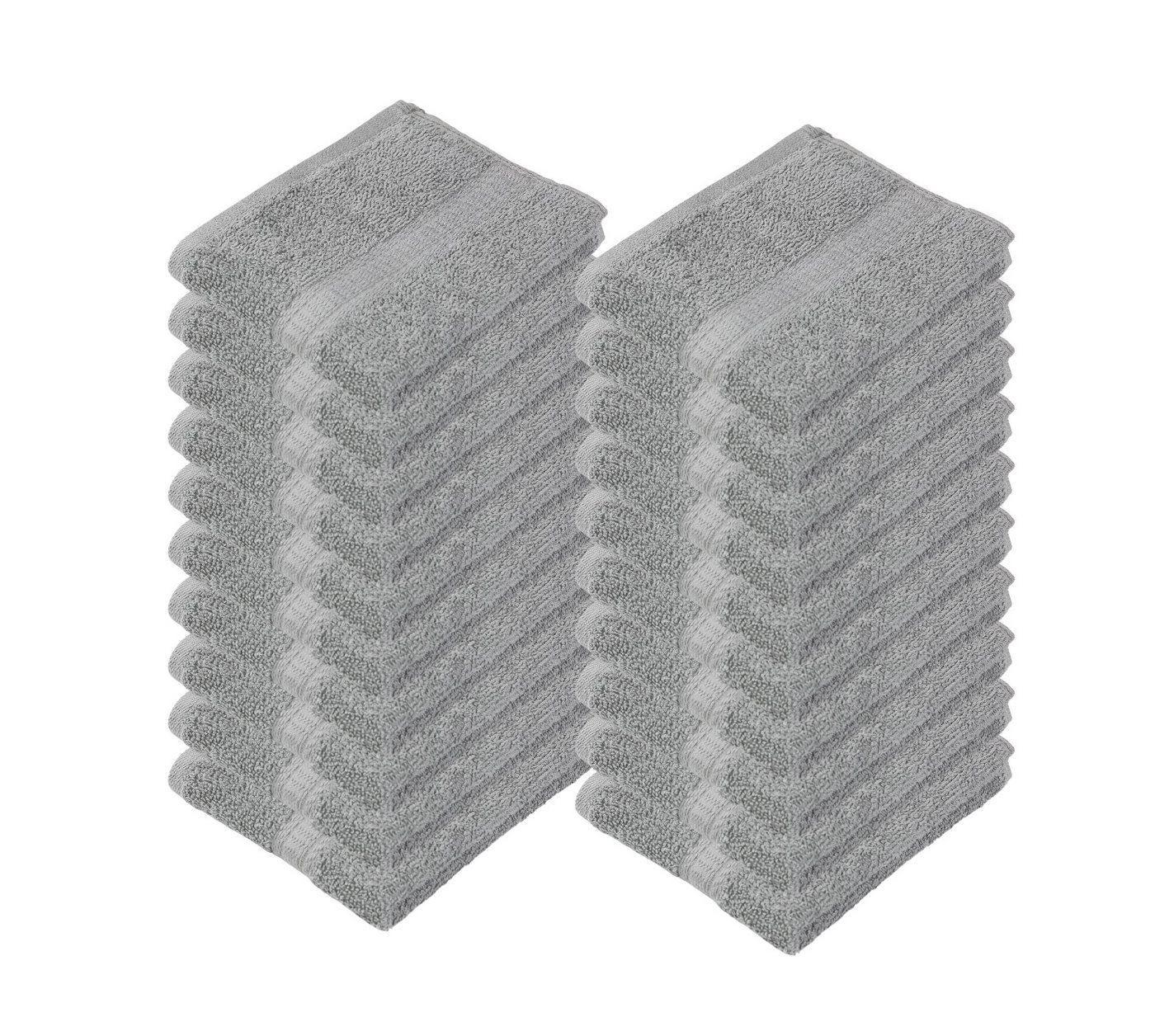 Badekönig Gästehandtücher, (20er Set), Gästetuch 100% Baumwolle, 30x50 cm von Badekönig