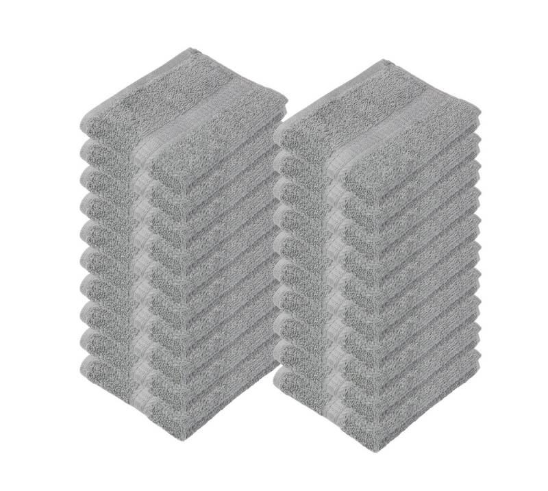 Badekönig Gästehandtücher, (20er Set), Gästetuch 100% Baumwolle, 30x50 cm von Badekönig