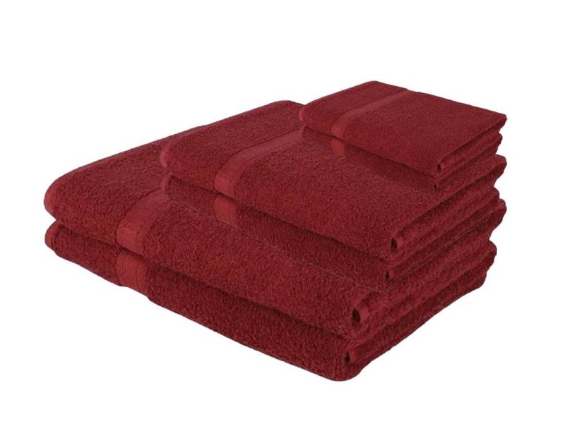 Badekönig Handtuch Set, aus 6 Handtüchern - 100% Baumwolle, 500g/m² von Badekönig