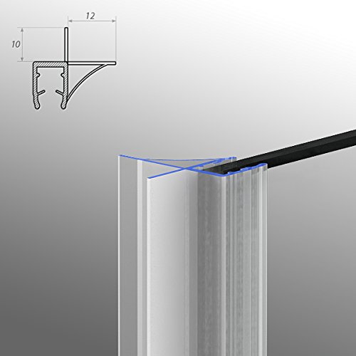 Duschdichtung Dichtleiste Modell 6 für 8mm Glasstärke 60cm von Badena