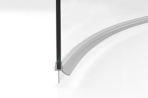 Duschdichtung gebogen I Runddusche Viertelkreisdusche I Duschtürdichtung Glasstärke 6mm 7mm 8mm I Wasserabweisprofil I Ersatzdichtung I Streifdichtung Boden I Dichtung halbrund I Länge 100cm Duschdichtung gebogen I Runddusche Viertelkreisdusche I Duschtürdichtung Glasstärke 6mm 7mm 8mm I Wasserabweisprofil I Ersatzdichtung I Streifdichtung Boden I Dichtung halbrund I Länge 100cm von Badena