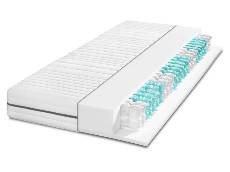 Xpress 7-Zonen Matratzen 7-Zonen Federkern 19 cm 80 x 200 cm H4 (fest) von Badenia Bettcomfort