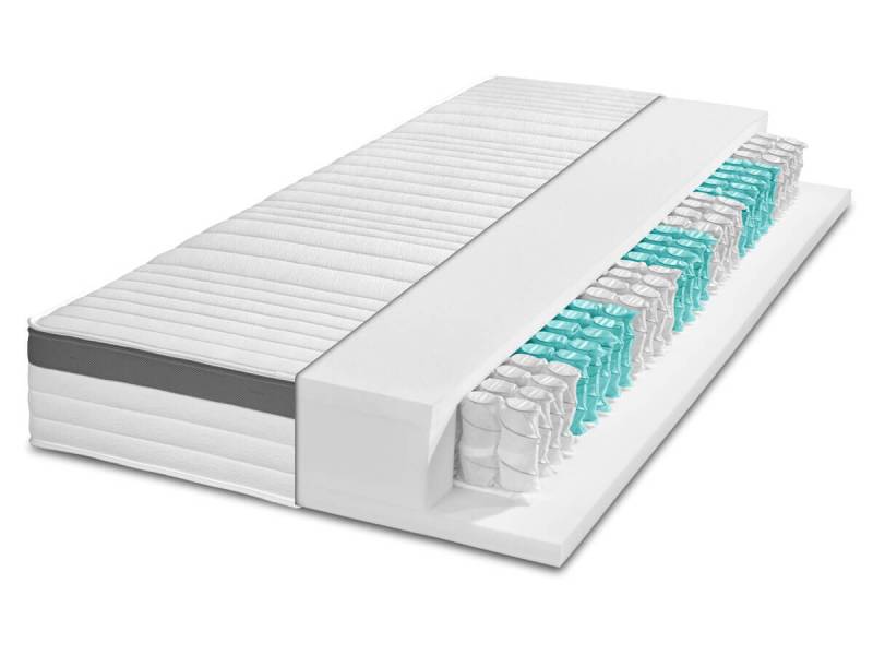 Xpress 7-Zonen Matratzen 7-Zonen Federkern 22 cm 80 x 200 cm H4 (fest) von Badenia Bettcomfort