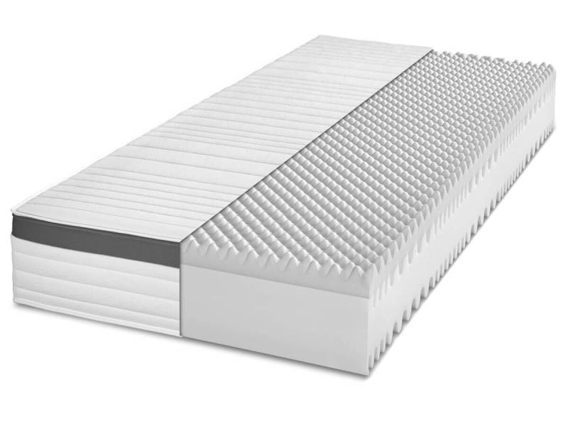 Xpress 7-Zonen Matratzen 7-Zonen Kaltschaum 25 cm 80 x 200 cm H4 (fest) von Badenia Bettcomfort