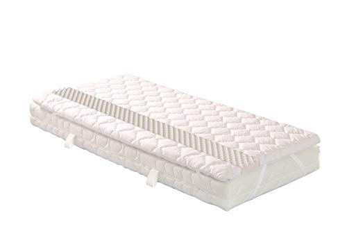 Badenia Trendline Matratzenauflage Senso mit Noppenstruktur, ca. 140 x 200 cm, weiß, Öko-Tex zertifiziert, produziert nach deutschem Qualitätsstandard Badenia Trendline Matratzenauflage Senso mit Noppenstruktur, ca. 140 x 200 cm, weiß, Öko-Tex zertifiziert, produziert nach deutschem Qualitätsstandard von Badenia Trendline