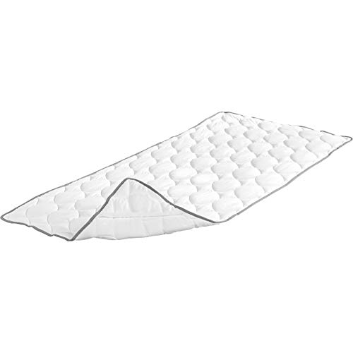 Badenia Trendline Federkernmatratze, Polyester, Weiß, 140 x 200 x 5 cm von Badenia