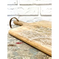 Wunderschönes Holzbrett Mit Mandala |Dekorationsbrett | Boho Style Servierbrett Wanddeko Küchendekor Geschenk No. 2 von BadepralineOnTour