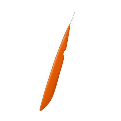 Badiman Tonskulptur Werkzeug Töpferwerkzeug Punktierwerkzeug Schnitzwerkzeug Und Tonnadel mit Edelstahlspitze Und Ergonomischem Design für Modellieren, Orange Badiman Tonskulptur Werkzeug Töpferwerkzeug Punktierwerkzeug Schnitzwerkzeug Und Tonnadel mit Edelstahlspitze Und Ergonomischem Design für Modellieren, Orange von Badiman