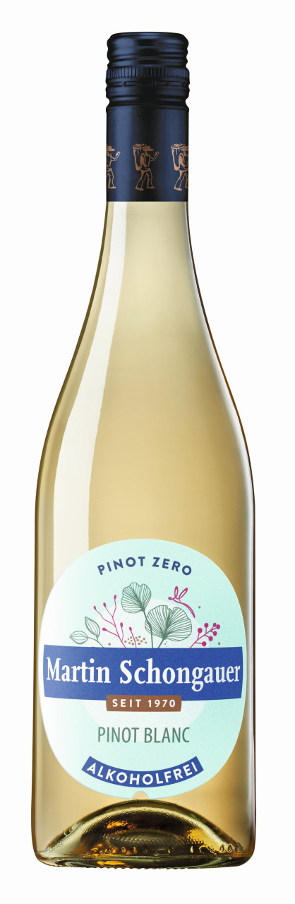 Martin Schongauer Weißwein Pinot Zero alkoholfrei 1 x 0,75 l von Badischer Winzerkeller