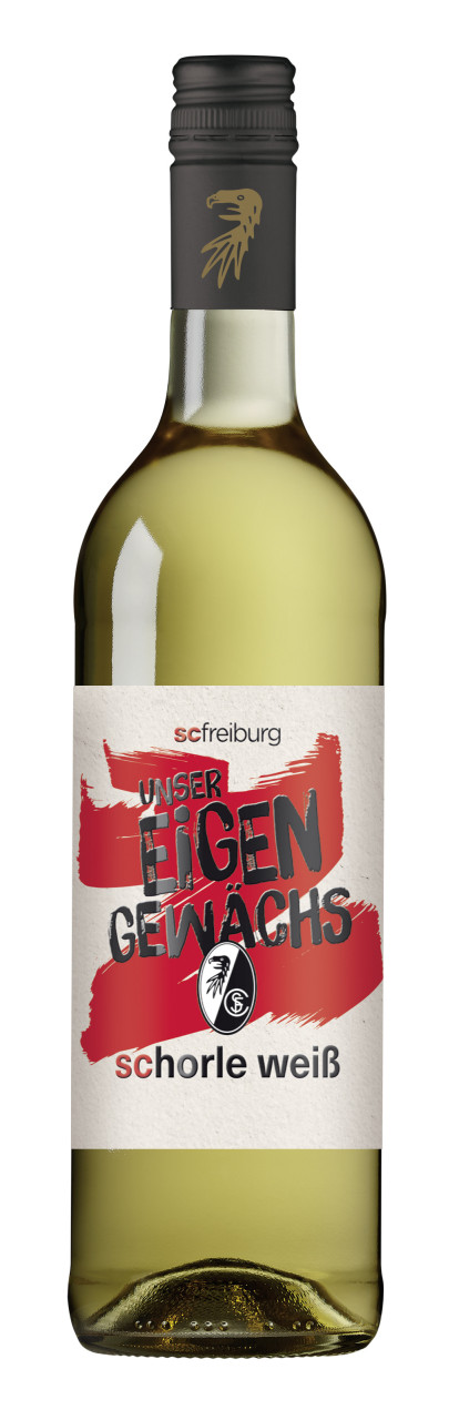 SC Freiburg Weinschorle Unser Eigengewächs Schorle Weiss 1 x 0,75 l SC Freiburg Weinschorle Unser Eigengewächs Schorle Weiss 1 x 0,75 l von Badischer Winzerkeller