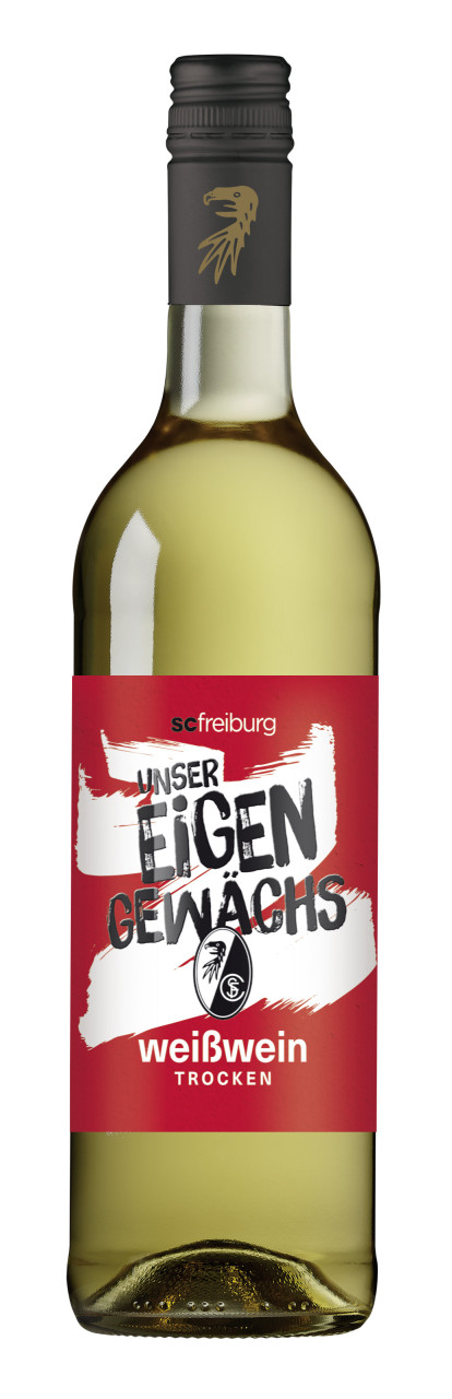SC Freiburg Weisswein Unser Eigengewächs Cuvee QbA 1 x 0,75 l von Badischer Winzerkeller