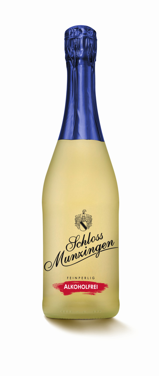 Schloss Munzingen Sekt Alkoholfrei 1 x 0,75 l von Badischer Winzerkeller