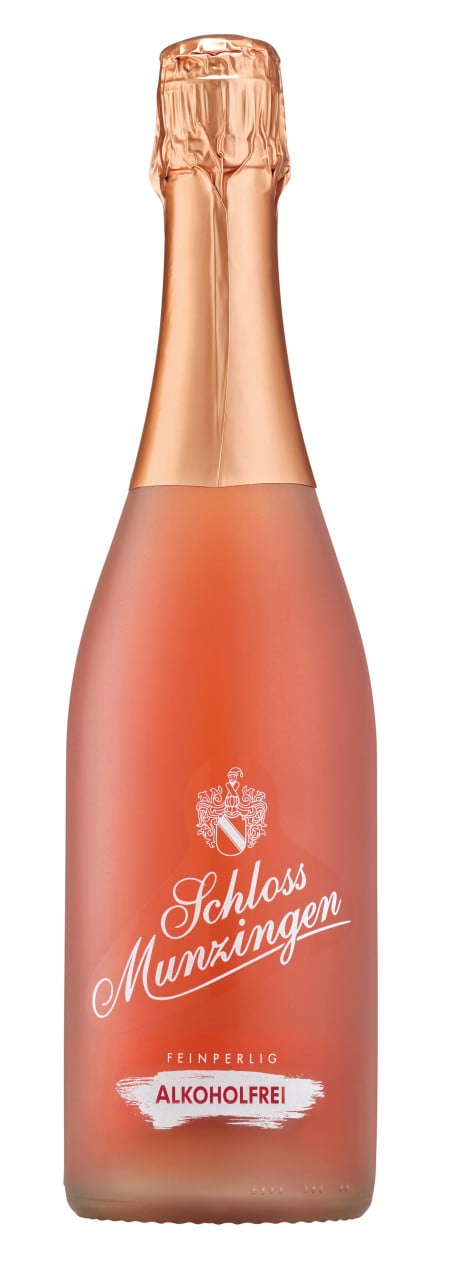 Schloss Munzingen Sekt Rose Alkoholfrei 1 x 0,75 l von Badischer Winzerkeller